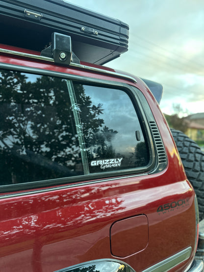 Grizzly Gear 4x4 Sticker