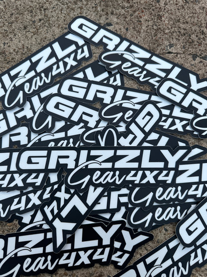 Grizzly Gear 4x4 Sticker